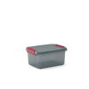 Plastový úložný box K-Latch S, objem 14l, 39 x 29 x 18 (výška) cm, šedý