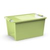 Plastový úložný box BI, objem 40l, 55 x 35 x 28 (výška) cm, zelený