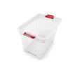 66730 2 plastovy ulozny box moover box xs objem 12l 38 x 26 5 x 18 5 vyska cm cerne viko