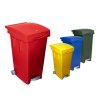 Odpadkový koš celobarevný, 80 litrů, barevné provedení