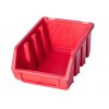 plastovy box ergobox 2 na drobny material cerveny