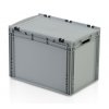 Euro přepravka s víkem 88l 42 x 60 x 40 cm