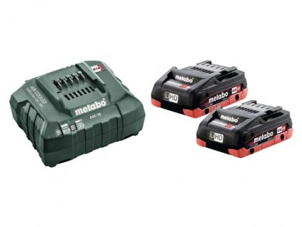 118528 1 metabo basic set lihd akumulator 18v 2x4 0 ah a nabijecka asc 55