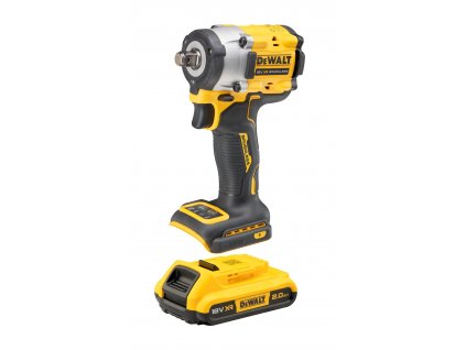 DeWALT DCF921D2T 18V (2x4Ah) rázový utahovák 1/2" s pojistným kroužkem