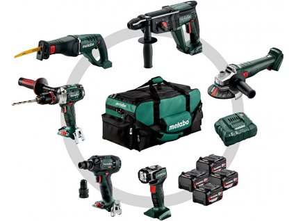 METABO Combo Set 6.1 velká aku sada nářadí