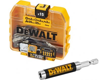 DeWALT DT71511 16dílná sada bitů (ToughCase)