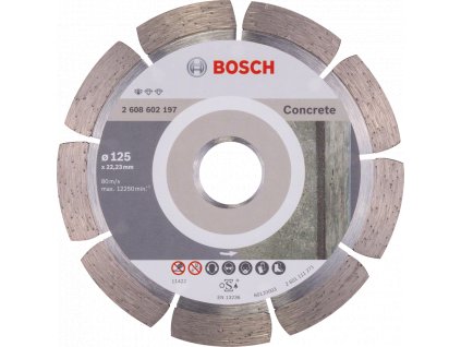 BOSCH 125x22,23mm DIA řezný kotouč na beton Professional for Concrete (1.6 mm)