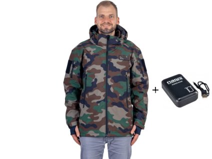 14239 3 narex chj xl vyhrivana bunda camouflage velikost xl