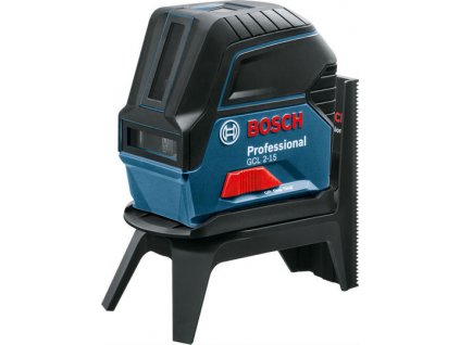 BOSCH GCL 2-15 křížový laser s držákem + svorka