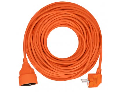 15940 solight ps17 prodluzovaci kabel spojka 1 zasuvka 20m 3 x 1mm2 oranzova