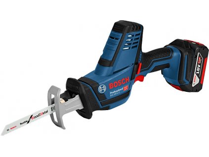 BOSCH GSA 18 V-LI C aku pila ocaska (2x 5,0 Ah)