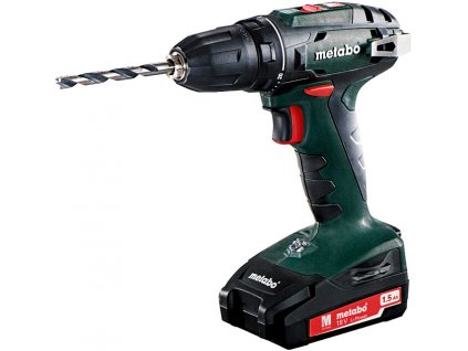 METABO BS 18 aku vrtačka 18V (2x 1,5Ah)