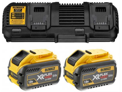 DeWALT DCB132X2 FlexVolt sada duální nabíječka + akumulátory