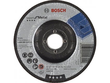 BOSCH Expert for Metal brusný kotouč na kov 125mm (6 mm)