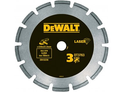 DeWALT DT3761 125x22,23mm diamantový kotouč na tvrdé materiály a žulu