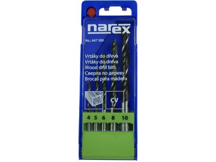 NAREX 5-SET WOOD sada vrtáků do dřeva (5 ks)