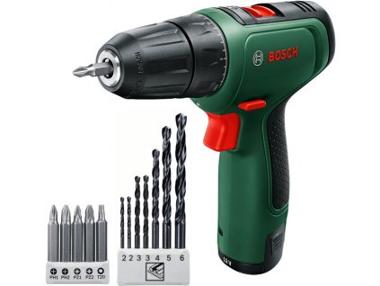 BOSCH EasyDrill 1200 (2x12V) + sada vrtáků a bitů