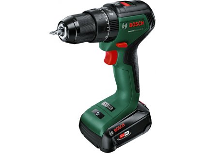 BOSCH UniversalImpact 18V-60 (2x2Ah) aku vrtačka s příklepem (60 Nm)