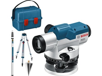 BOSCH GOL 20 G + stativ a nivelační lať (Set)