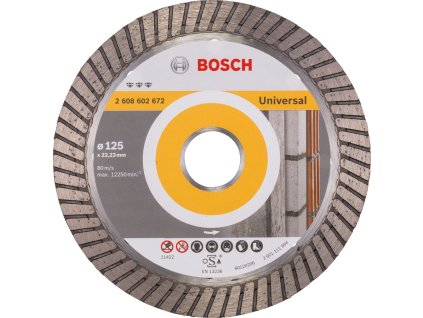BOSCH DIA kotouč Best for Universal Turbo 125mm (22.23/2.2 mm)