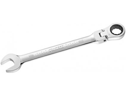TONA EXPERT očkoplochý ráčnový klíč s kloubem | 16 mm