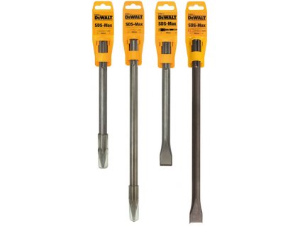 DEWALT SDSMAXSET set sekáčů SDS-max (4ks)