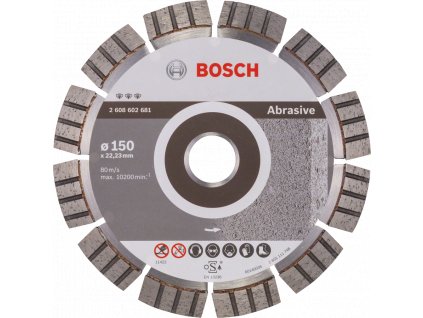 BOSCH DIA kotouč Best for Abrasive 150mm (22,23/2,4 mm)