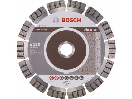 BOSCH DIA kotouč Best for Abrasive 180mm (22,23/2,4 mm)