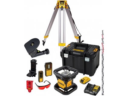 DeWALT DCK374D1R stavební rotační laser - sada