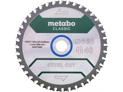 METABO Steel Cut Classic kotouč na kov 165x20mm (FZFA/FZFA40)