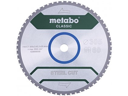 METABO Steel Cut Classic kotouč na kov 305x25,4mm (FZFA/FZFA60)