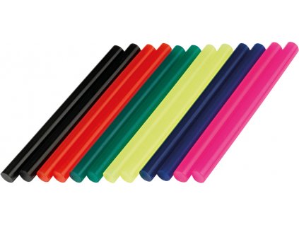 DREMEL GG05 7x100mm barevné lepicí tyčinky - 12 kusů v balení