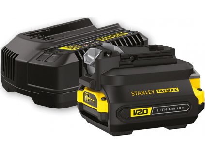 STANLEY SFMCB121D1 FatMax aku V20 + adaptér