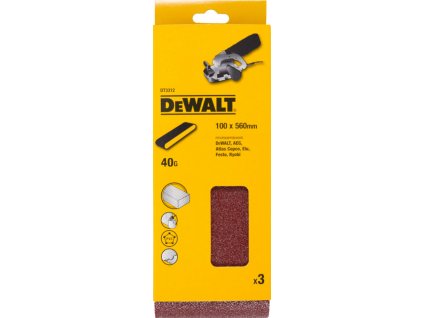 DeWALT brusný pás 100 x 560 mm K40- ks