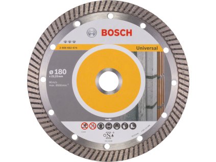 BOSCH DIA kotouč Best for Universal Turbo 180mm (22.23/2.4 mm)