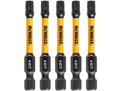 DeWALT DT7397T 1/4" HEX T27 Torx 57mm rázový torzní bit FlexTorq EXTREME - balení 5 ks