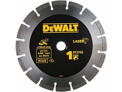 DeWALT DT3743 230x22,23mm DIA kotouč na beton a stavební materiály (1 ks)