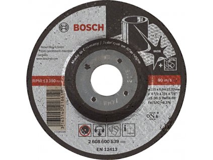 BOSCH Expert for Inox brusný kotouč na nerez 115mm (6 mm)