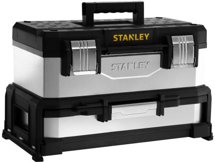 STANLEY 1-95-830 kovoplastový 20" box na nářadí se zásuvkou
