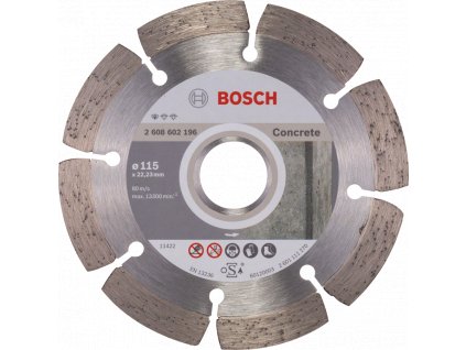 BOSCH 115x22,23mm DIA řezný kotouč na beton Professional for Concrete (1.6 mm)