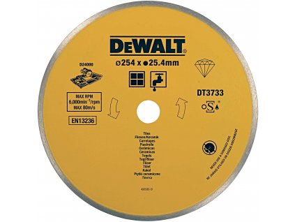 DeWALT DT3733 254x25,4mm DIA kotouč na keramické obklady pro D24000