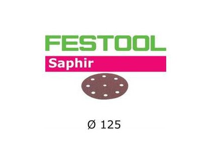 FESTOOL brusný kotouč STF D125/8 Saphir P24,  ks