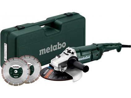 METABO WE 2200-230 SET + 2x DIA kotouče (kufr)