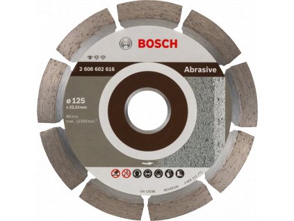 BOSCH DIA kotouč Standart for Abrasive 125mm (22.23/1.6 mm)