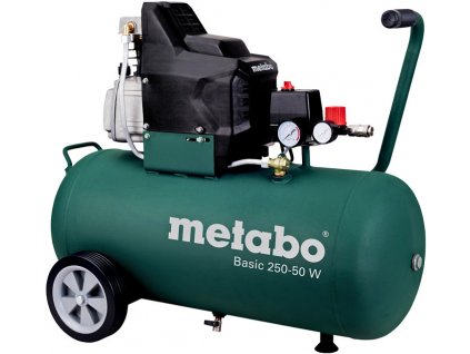 METABO Basic 250-50 W olejový pístový kompresor (50 l)