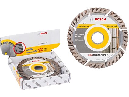 BOSCH balení DIA kotoučů Standard for Universal 125x22.23mm (10 ks)