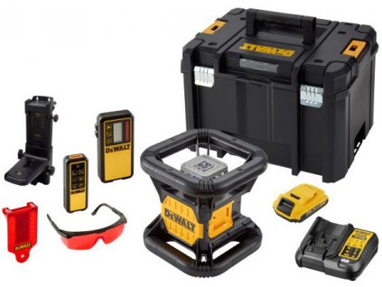 DeWALT DCE079D1R rotační laser s příjímačem