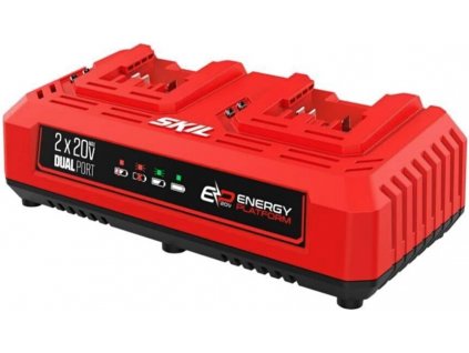 SKIL 3128 AA duální nabíječka 2x20V Max (18 V)