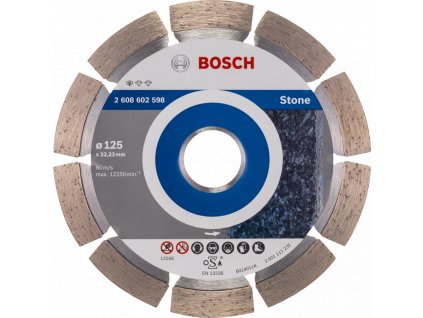 BOSCH 125x22,23mm DIA kotouč na kámen a žulu Standard for Stone (1,6 mm)