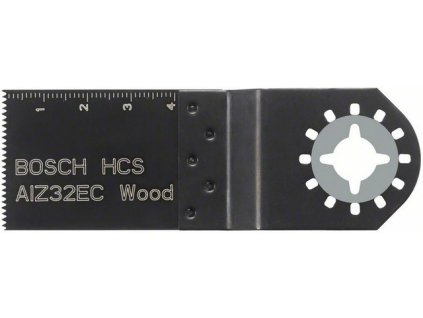 BOSCH AIZ 32 EC, HCS ponorný list, Wood, 32x40 mm